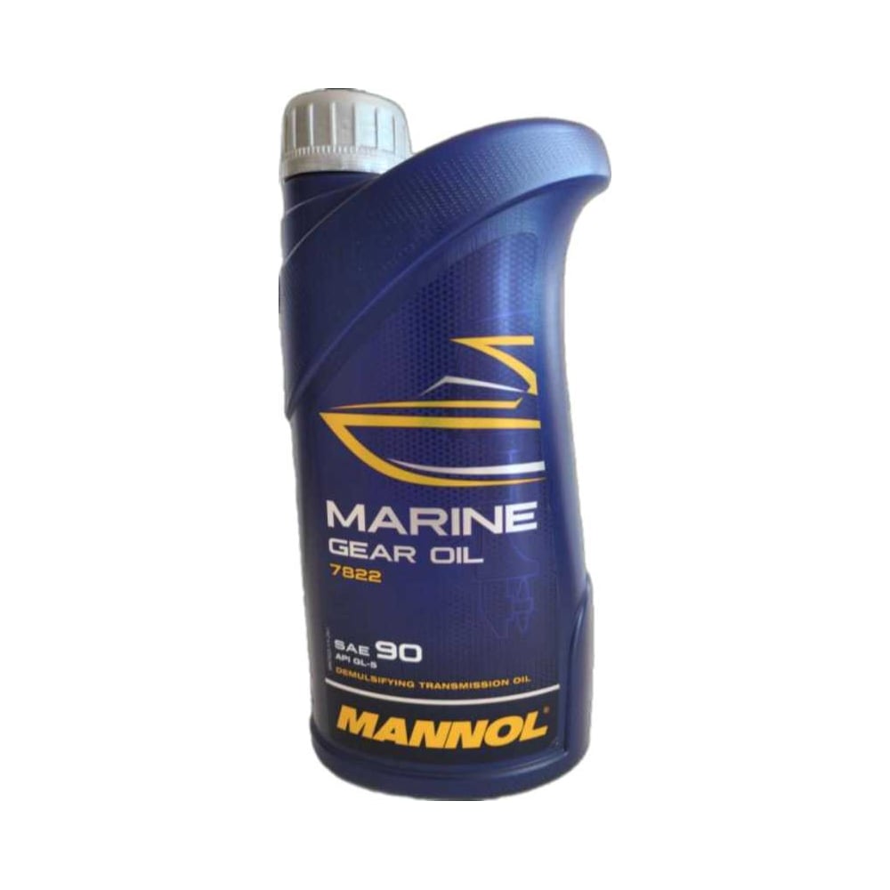 Масло для редуктора лодочных моторов MANNOL MARINE GEAR OIL SAE 90 1 л ...