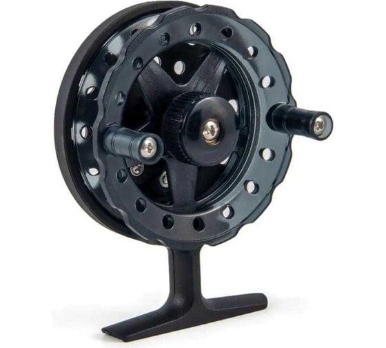 Катушка инерционная Namazu Black Fury Long, пластиковая, 2 подшипника, р. 7.5 см N-BFL75P06