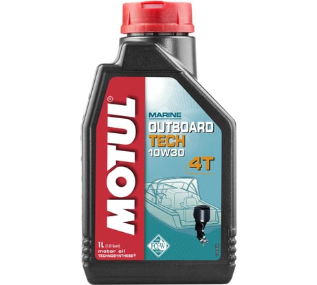 Моторное масло MOTUL OUTBOARD TECH 4T 10W30 1 л 113265