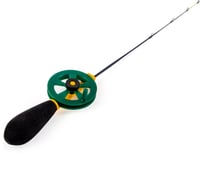 Удочка зимняя Yaman PERCH BR SOFT, хлыст карбон мягкий, L-400 мм, тест 1-7 г Я-УР43