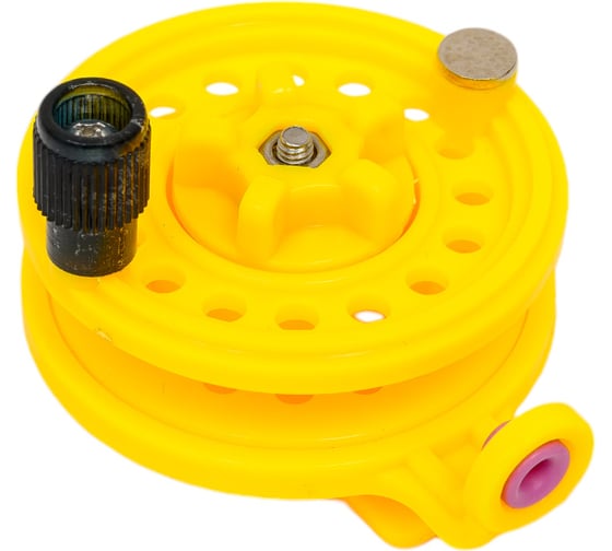 Проводочная катушка SALMO ICE HR 5.8 см желтая 3058-02