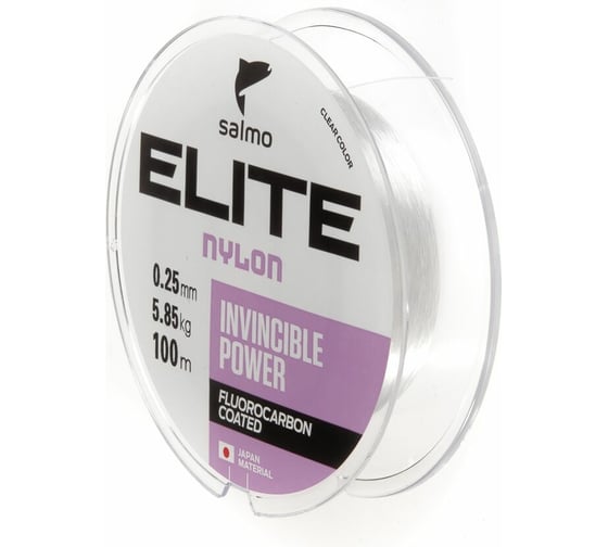 Монофильная леска SALMO Elite FLUORO COATED NYLON 100/025 4118-025 1