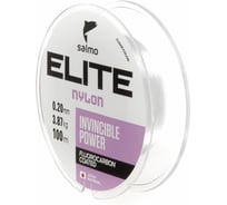 Монофильная леска SALMO Elite FLUORO COATED NYLON 100/020 4118-020