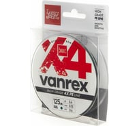 Плетеная леска LUCKY JOHN Vanrex х4 BRAID Moss Green 125/010 LJ4114-010