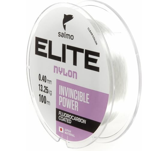 Монофильная леска SALMO Elite FLUORO COATED NYLON 100/040 4118-040