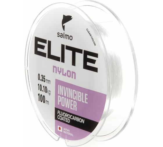 Монофильная леска SALMO Elite FLUORO COATED NYLON 100/035 4118-035 1