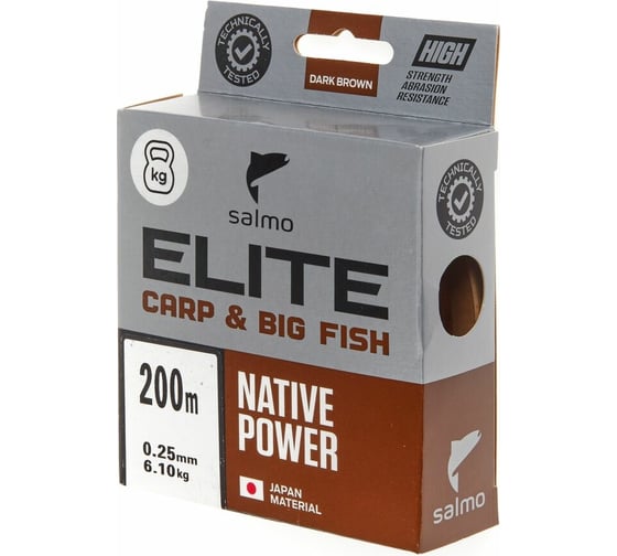 Монофильная леска SALMO Elite CARP & BIG FISH 200/025 4120-025