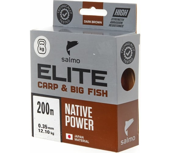 Монофильная леска SALMO Elite CARP & BIG FISH 200/035 4120-035