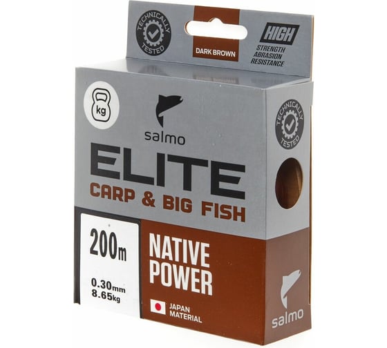 Монофильная леска SALMO Elite CARP & BIG FISH 200/030 4120-030