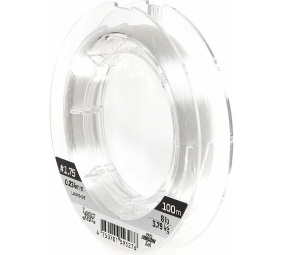Монофильная леска LUCKY JOHN FLUOROCARBON Soft 100/023 LJ4049-023