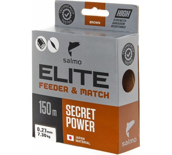 Монофильная леска SALMO Elite FEEDER & MATCH 150/027 4119-027