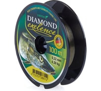 Монофильная леска SALMO Diamond EXELENCE 100/022 4027-022
