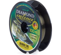 Монофильная леска SALMO Diamond EXELENCE 100/025 4027-025