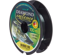 Монофильная леска SALMO Diamond EXELENCE 100/020 4027-020