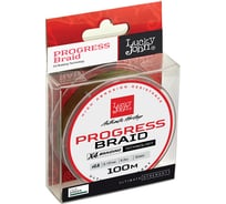 Плетеная леска LUCKY JOHN Progress BRAID Green 100/020 LJ4106-020