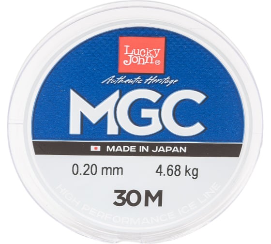 Монофильная зимняя леска LUCKY JOHN MGC 030/020 LJ4000-020