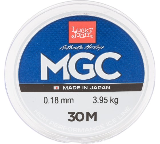 Монофильная зимняя леска LUCKY JOHN MGC 030/018 LJ4000-018