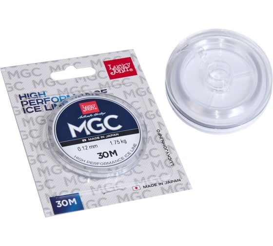 Монофильная зимняя леска LUCKY JOHN MGC 030/012 LJ4000-012