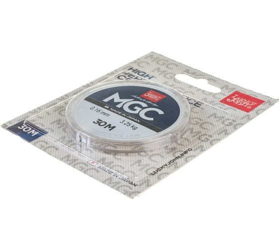Монофильная зимняя леска LUCKY JOHN MGC 030/016 LJ4000-016