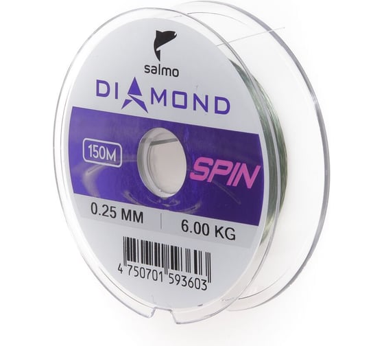 Монофильная леска SALMO Diamond SPIN 150/025 4028-025 1
