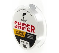 Монофильная леска SALMO Sniper Clear 100/025 4012-025