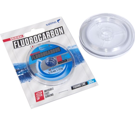 Монофильная леска SALMO FLUOROCARBON 030/020 4508-020