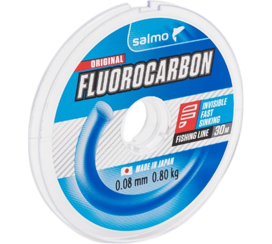 Монофильная леска SALMO FLUOROCARBON 030/008 4508-008