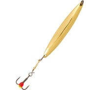 Вертикальная зимняя блесна с цепочкой и тройником LUCKY JOHN NAIL BLADE 55мм, расцветка G, блистер LJNB55-G