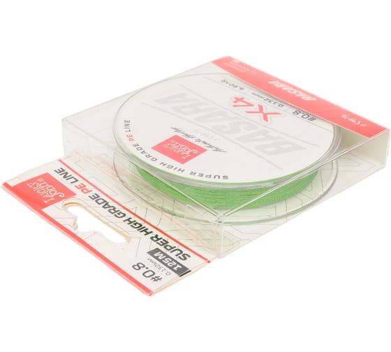 Плетеная леска LUCKY JOHN Basara Light Green 125/013 LJ4102-013