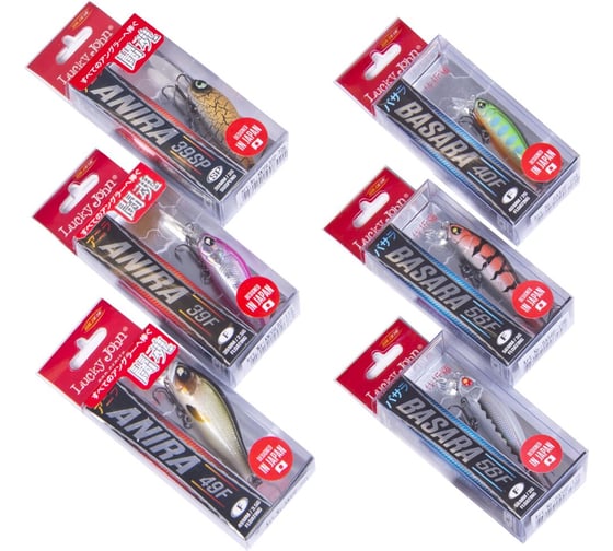 Воблеры LUCKY JOHN LJ Pro Series 05 SET 6 шт. LJVP-005SET 1