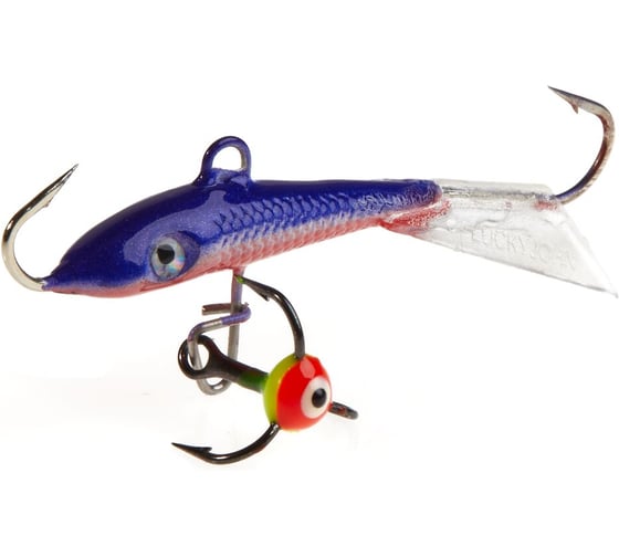 Балансир LUCKY JOHN FIN 3 + тр. 40мм/28 блистер 71313-28 1