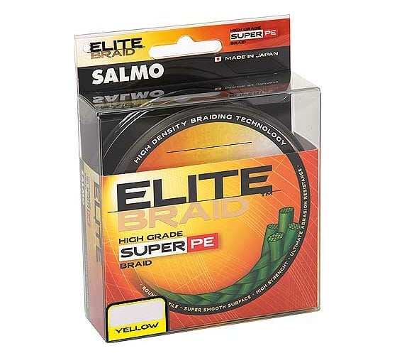 Плетеная леска SALMO Elite BRAID Yellow 091/040 4819-040