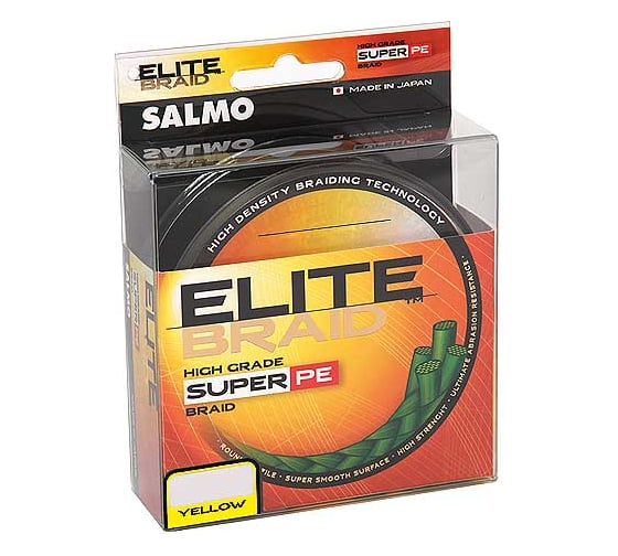 Плетеная леска SALMO Elite BRAID Yellow 091/024 4819-024