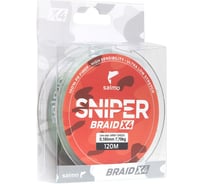 Плетеная леска SALMO Sniper BRAID Army Green 091/014 4928-014