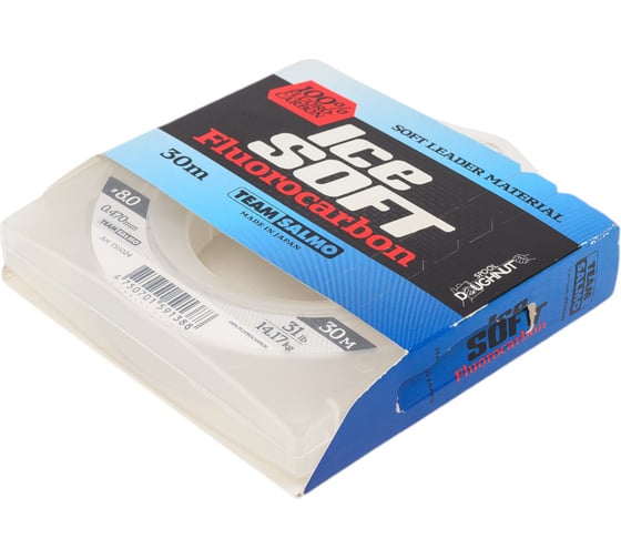 Монофильная леска SALMO Team ICE SOFT FLUOROCARBON 030/047 TS5024-047