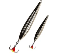 Зимняя вертикальная блесна с тройником LUCKY JOHN FIN BLADE 50мм, расцветка S, блистер LJFB50-S