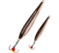 Зимняя вертикальная блесна с тройником LUCKY JOHN FIN BLADE 50мм, расцветка C, блистер LJFB50-C