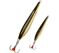 Зимняя вертикальная блесна с тройником LUCKY JOHN FIN BLADE 50мм, расцветка G, блистер LJFB50-G