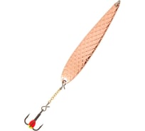 Вертикальная зимняя блесна с цепочкой и тройником LUCKY JOHN DIAMOND BLADE 41мм, расцветка C, блистер LJDB41-C
