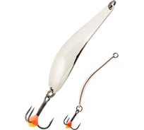 Вертикальная зимняя блесна с тройником LUCKY JOHN X-BLADE 7.6г, расцветка S, блистер LJXB55-S