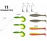 Комплект приманки и оснастки LUCKY JOHN MAD PIKE SET LJ010SET 2