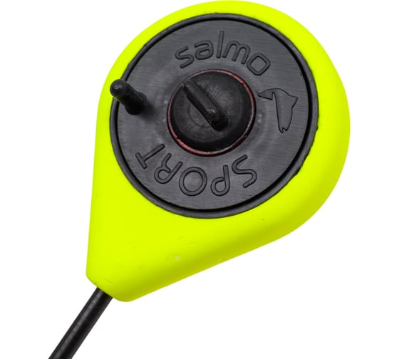 Зимняя удочка-балалайка SALMO SPORT, 23 см, желтая 411-05