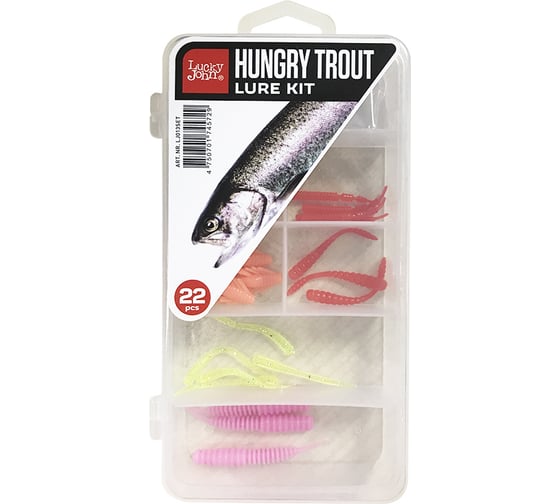 Комплект приманки и оснастки LUCKY JOHN HUNGRY TROUT SET LJ013SET