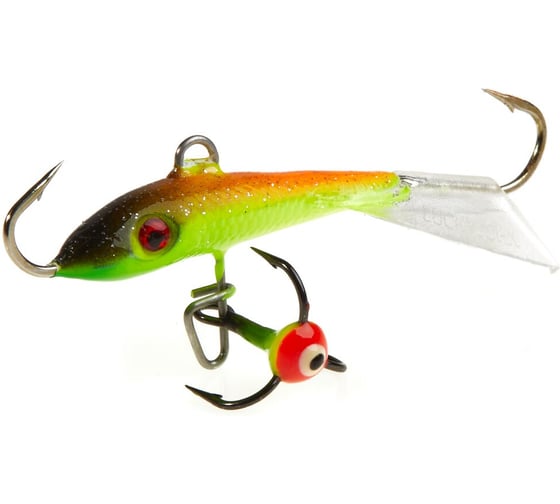 Балансир LUCKY JOHN FIN 4 + тройник 60мм/57 блистер 71413-57 1