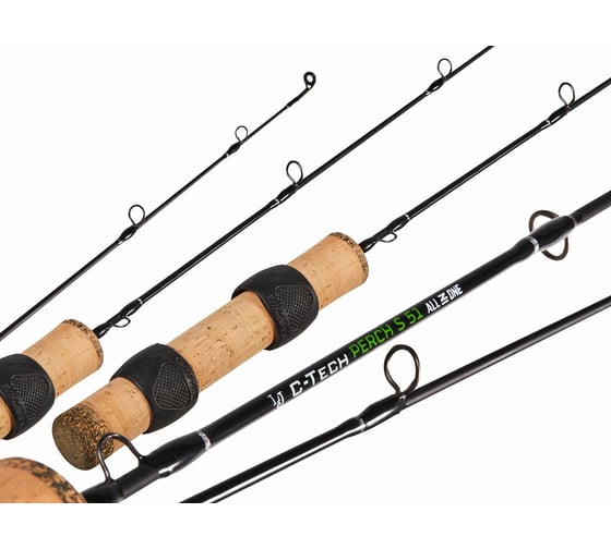 Зимнее удилище LUCKY JOHN C-TECH ALL-IN-1 PERCH S 51см LJ117-01