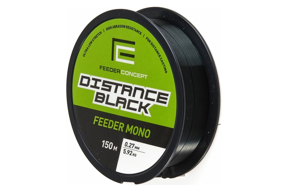 Монофильная леска FEEDER CONCEPT Distance Black 150/027 FC4001-027 ...