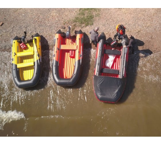 Надувная лодка Boatsman Концентрат BT360A цвет графитово-оранжевый 7706