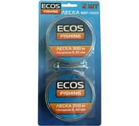 Леска Ecos BBP-5603 2 катушки, в блистере 324102