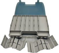 Коробка для воблеров двухсторонняя GFish 17246 органайзер рыболовный для балансиров, снастей, блесен, приманки, попперов ns17246blue