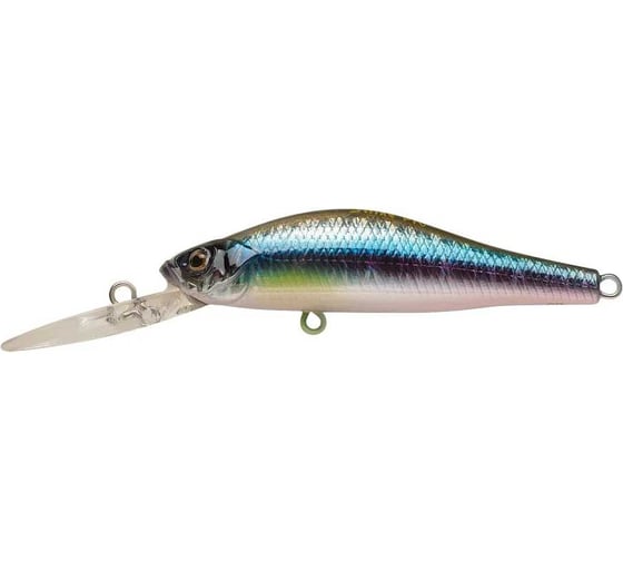 Воблер Strike Pro Минноу Archback Deep 60SP, цвет: A210-SBO-LU Rainbow Ghost Wakasagi EG-125DL-SP#A210-SBO-LU 1
